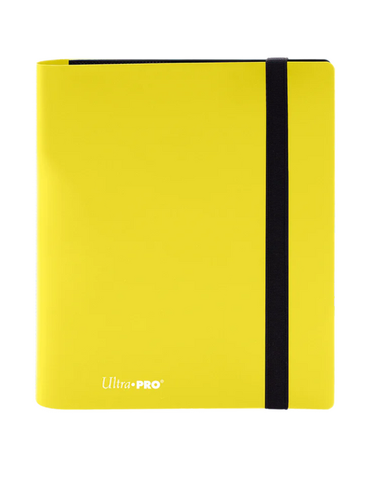 Eclipse 4-Pocket PRO-Binder -Lemon Yellow