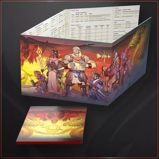Dungeons And Dragons (D&D) Dungeon Masters Screen 2024