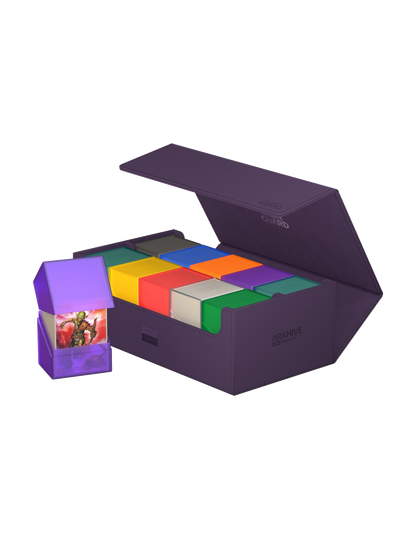 Ultimate Guard: Arkhive Xenoskin Deck Box 800+ Purple