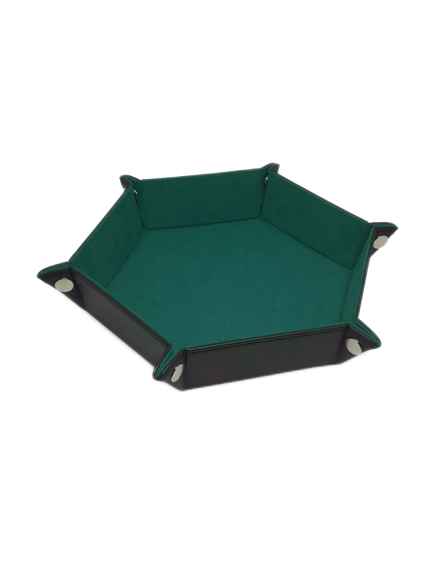 Hexagon Dice Tray- Teal
