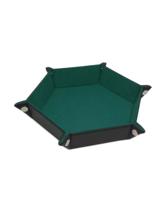 Hexagon Dice Tray- Teal