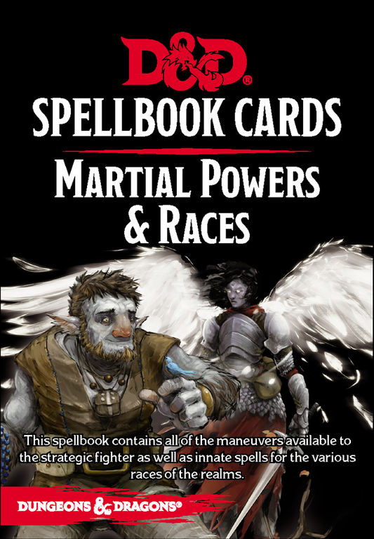 Dungeons And Dragons (D&D) 5E: Spellbook Cards - Martial