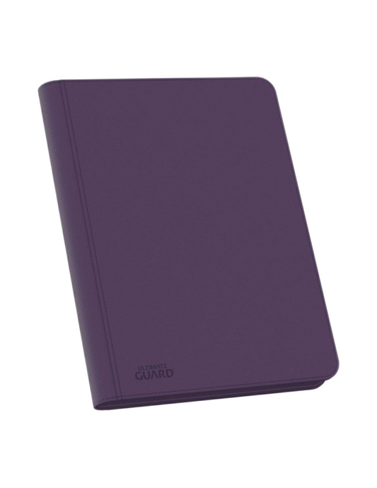 Ultimate Guard Xenoskin Zipfolio 320 16-Pocket Purple Binder