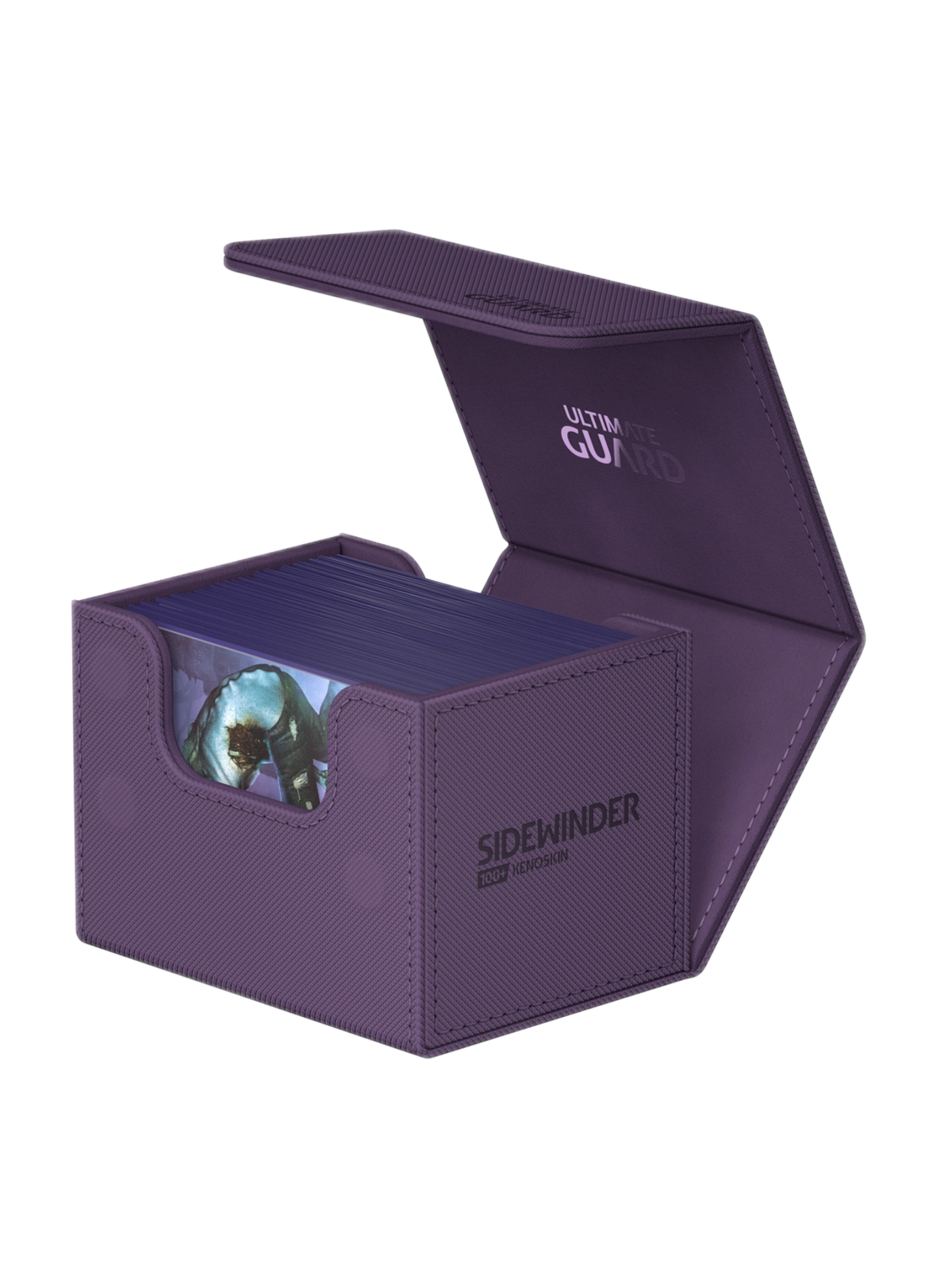 Sidewinder 100+ Xenoskin Deck Box - Purple