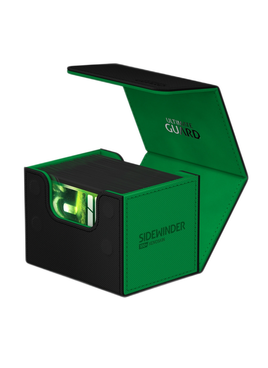 Sidewinder 100+ Xenoskin Synergy Deck Box - Black/Green