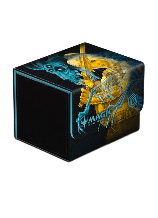 Sidewinder 100+ Xenoskin Deck Box Magic: The Gathering "Duskmourn: House of Horror" - The Wandering Rescuer