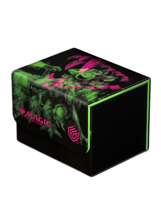 Sidewinder 100+ Xenoskin Deck Box "Duskmourn: House of Horror" - Kona, Rescue Beastie