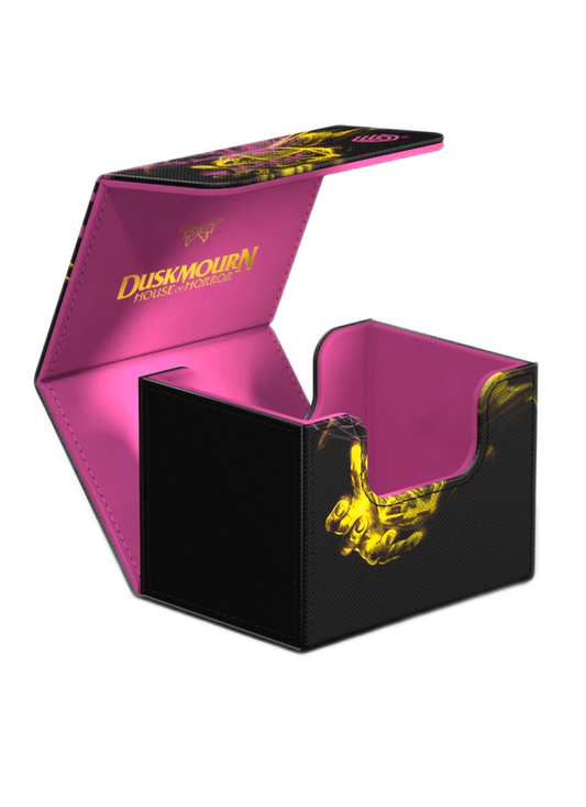 Sidewinder 100+ Xenoskin Deck Box "Duskmourn: House of Horror" - Zimone, All-Questioning