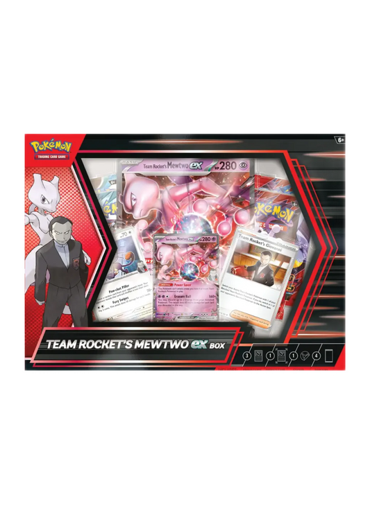 POKEMON TCG: TEAM ROCKET'S MEWTWO EX BOX