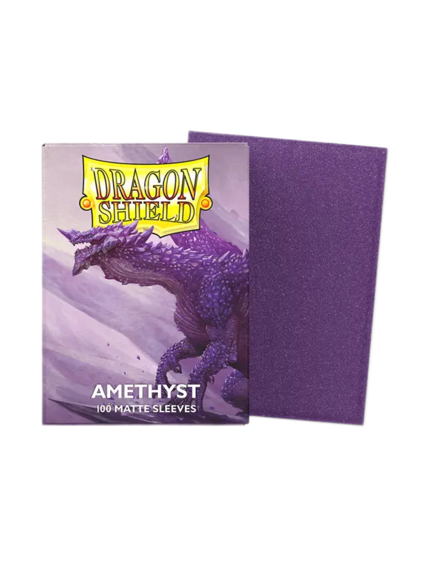 Dragon Shield Matte Sleeves - Sparkling Amethyst (100)