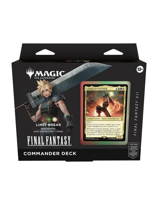 (Counts towards precon special) FINAL FANTASY Commander Deck Precon - FINAL FANTASY VII Limit Break