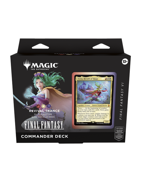 (Counts towards precon special) FINAL FANTASY Commander Deck Precon - FINAL FANTASY VI Revival Trance