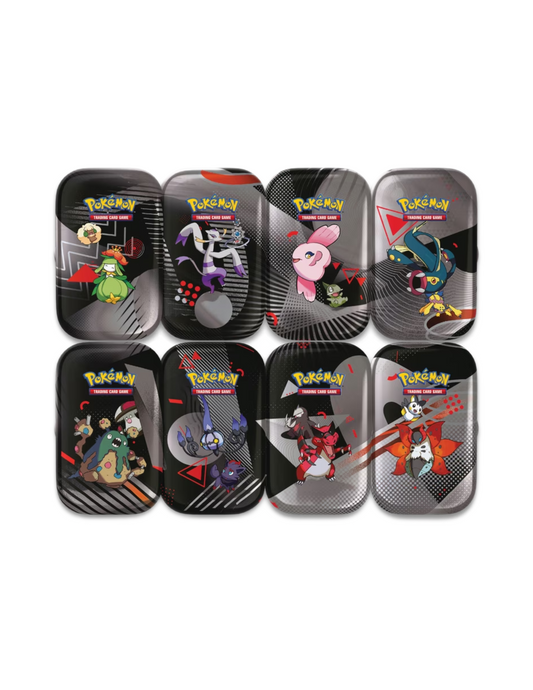 Unova Mini Tin - SV: Black Bolt & White Flare (Styles Vary)