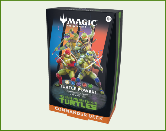 Teenage Mutant Ninja Turtles - Turtle Power! Commander Deck (PRE-ORDER, EXPECT TO SHIP 3/6/26)