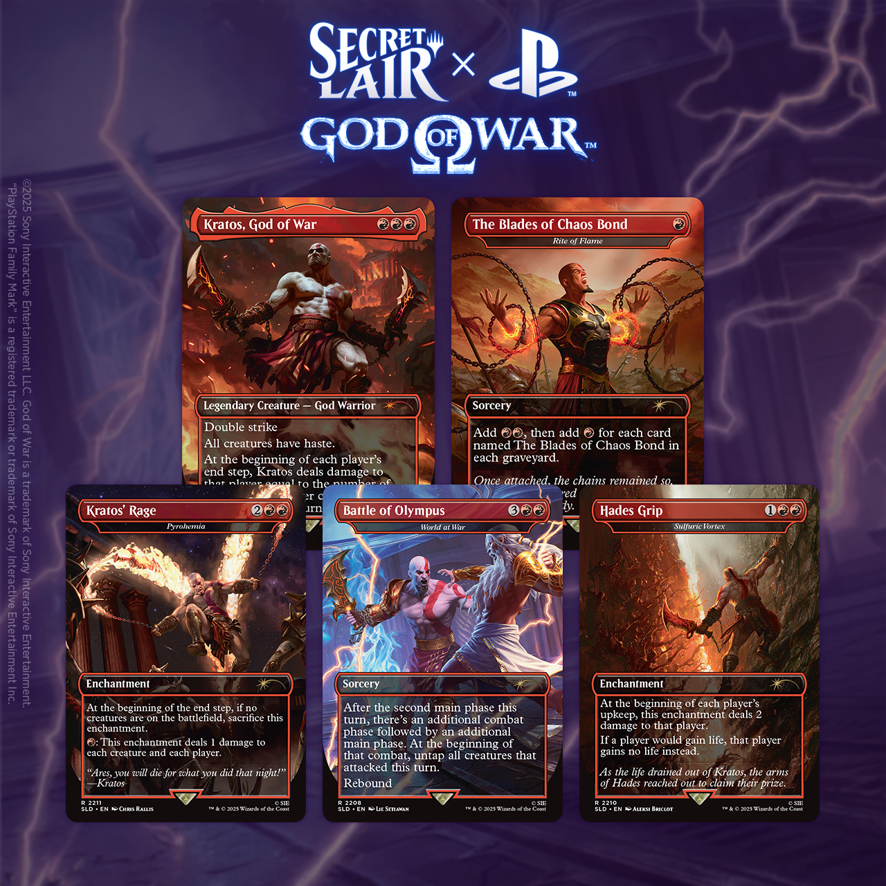 Secret Lair - God of War Greek (NON-FOIL)