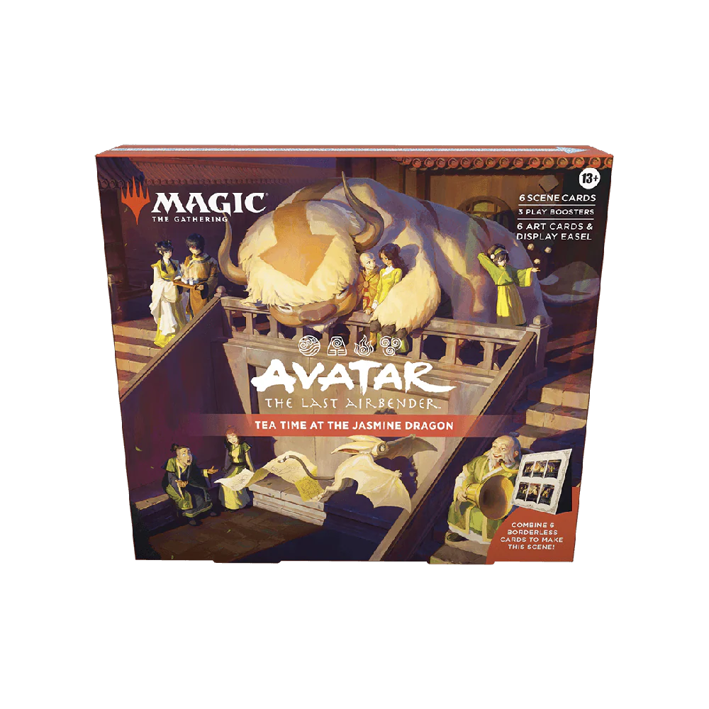 Avatar the Last Airbender - Scene Box: Tea Time at the Jasmine Dragon