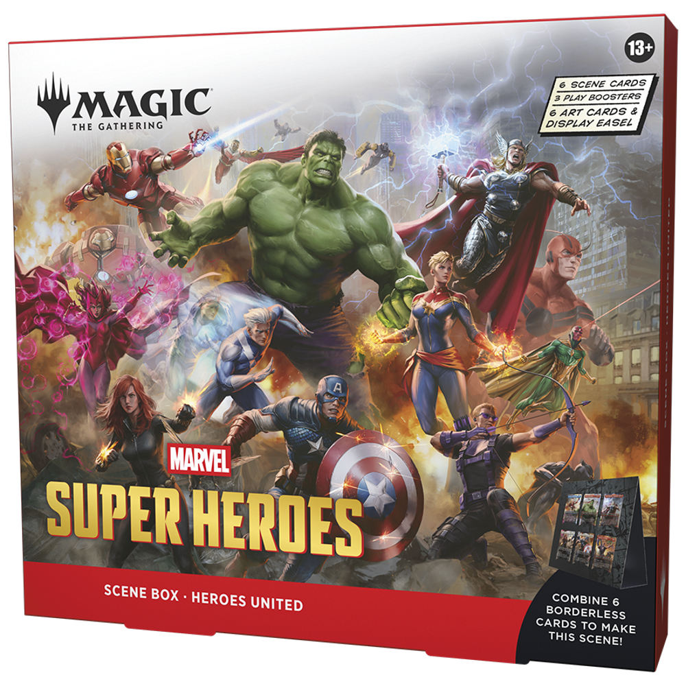 Marvel Super Heroes - Heroes United - Scene Box (PRE-ORDER, EXPECT TO SHIP 6/26/26)