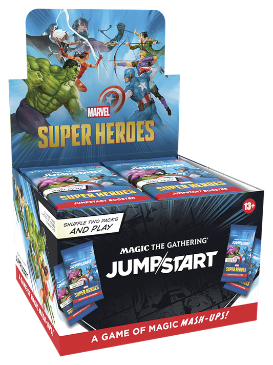 Marvel Super Heroes - Jumpstart Booster Display (PRE-ORDER, EXPECT TO SHIP 6/26/26)