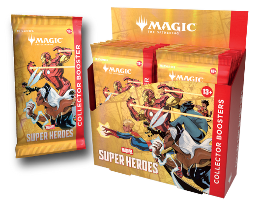 Marvel Super Heroes - Collector Booster Display (PRE-ORDER, EXPECT TO SHIP 6/26/26)