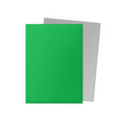 Dragon Shield Sleeves: Standard Matte Dual - Apple Green & Silver 100CT