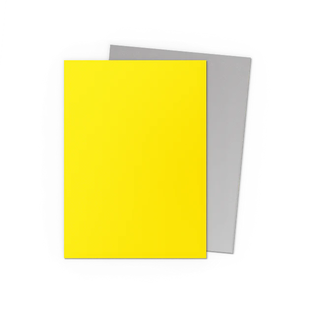 Dragon Shield Sleeves: Standard Matte Dual - Yellow & Silver 100CT