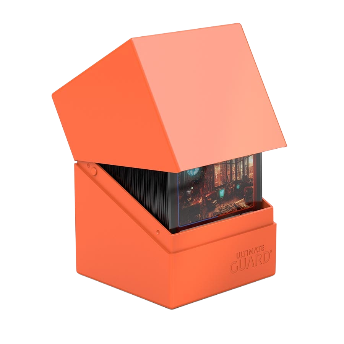 Ultimate Guard Boulder Deck Box 100+ Solid - Neon Orange