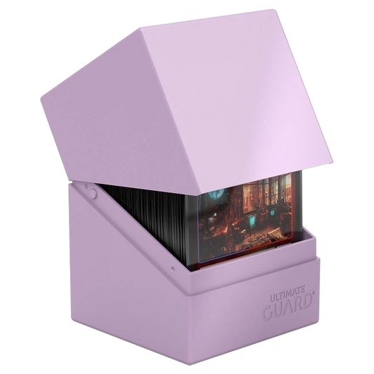 Ultimate Guard Boulder Deck Box 100+ Solid - Lavender Purple