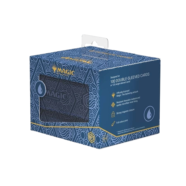 Sidewinder 100+ Xenoskin Deck Box "Avatar The Last Airbender" - Mana Symbol Blue