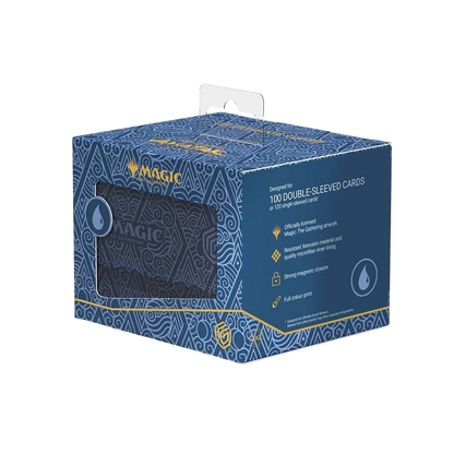 Sidewinder 100+ Xenoskin Deck Box "Avatar The Last Airbender" - Mana Symbol Blue