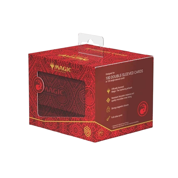 Sidewinder 100+ Xenoskin Deck Box "Avatar The Last Airbender" - Mana Symbol Red