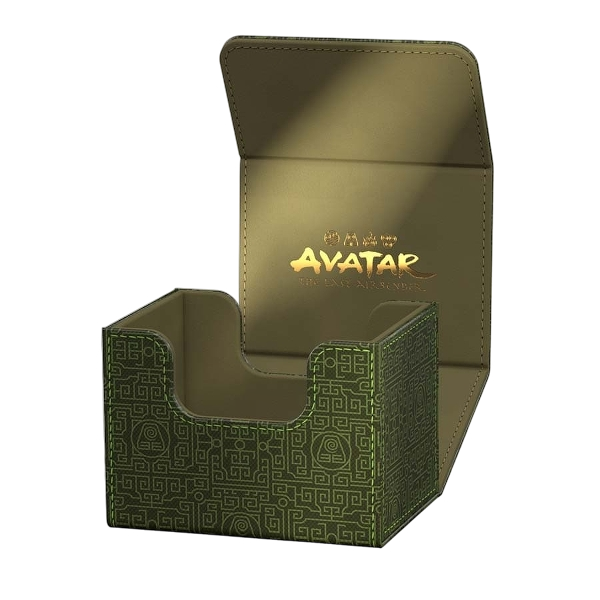 Sidewinder 100+ Xenoskin Deck Box "Avatar The Last Airbender" - Mana Symbol Green