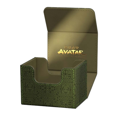 Sidewinder 100+ Xenoskin Deck Box "Avatar The Last Airbender" - Mana Symbol Green