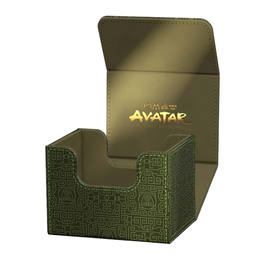Sidewinder 100+ Xenoskin Deck Box "Avatar The Last Airbender" - Mana Symbol Green