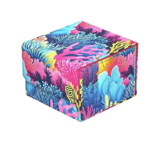 Sidewinder 133+ Deck Box Xenoskin "Coral Places" - Coral Garden