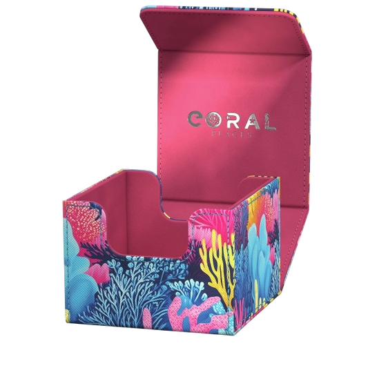 Sidewinder 133+ Deck Box Xenoskin "Coral Places" - Coral Garden