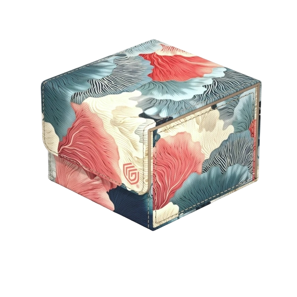 Sidewinder 133+ Deck Box Xenoskin "Coral Places" - Reef Flowers
