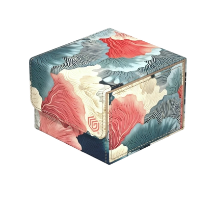 Sidewinder 133+ Deck Box Xenoskin "Coral Places" - Reef Flowers