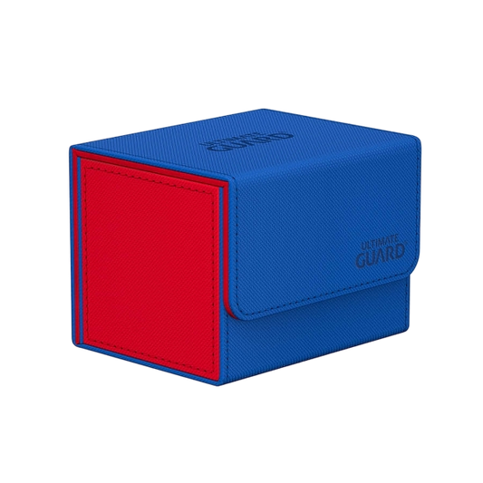 Sidewinder 100+ Xenoskin Synergy Deck Boxes - Red/Blue