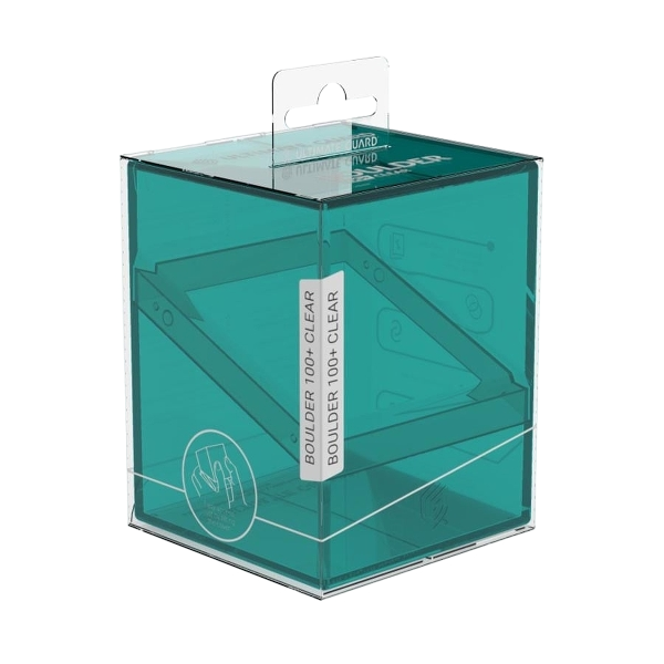 Boulder 100+ Clear Deck Box - Malachite