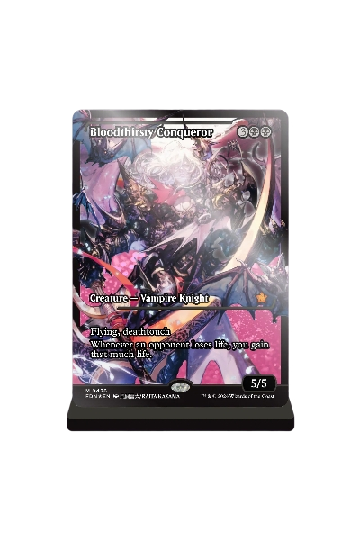 Bloodthirsty Conqueror Slab Standee