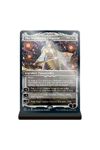 The Wandering Emperor Slab Standee