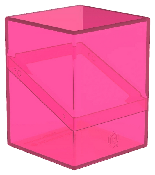 Boulder 100+ Clear Deck Box - Pink