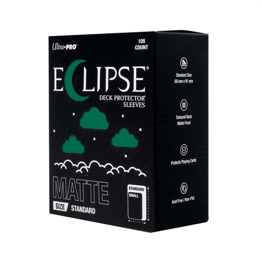 ULTRA PRO: ECLIPSE SLEEVES: STANDARD MATTE FOREST GREEN (105CT)