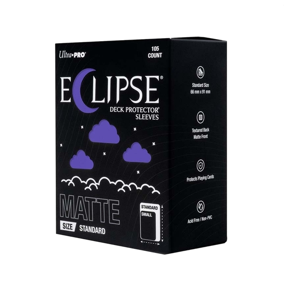 ULTRA PRO: ECLIPSE SLEEVES: STANDARD MATTE ROYAL PURPLE (105CT)