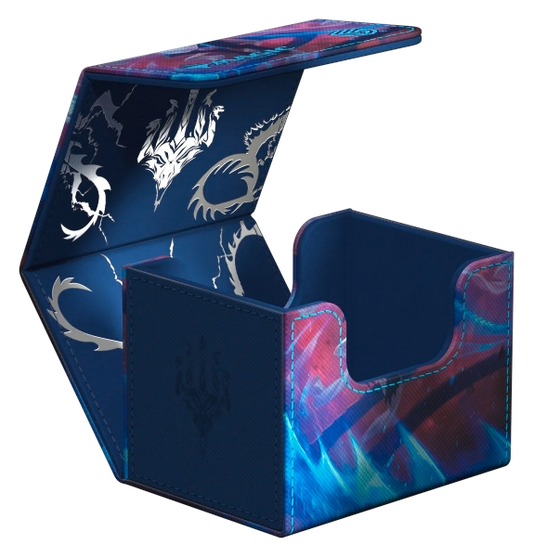 Sidewinder 100+ Xenoskin Deck Box Magic: The Gathering "Tarkir: Dragonstorm" Ghostfire - Ugin, Eye of the Storms