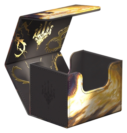 Sidewinder 100+ Xenoskin Deck Box Magic: The Gathering "Tarkir: Dragonstorm" Ghostfire - Stormscale Scion