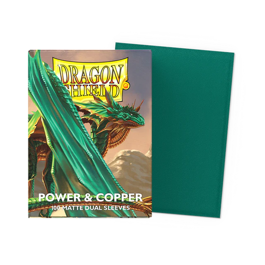 Dragon Shield Power & Copper - Matte Dual Sleeves