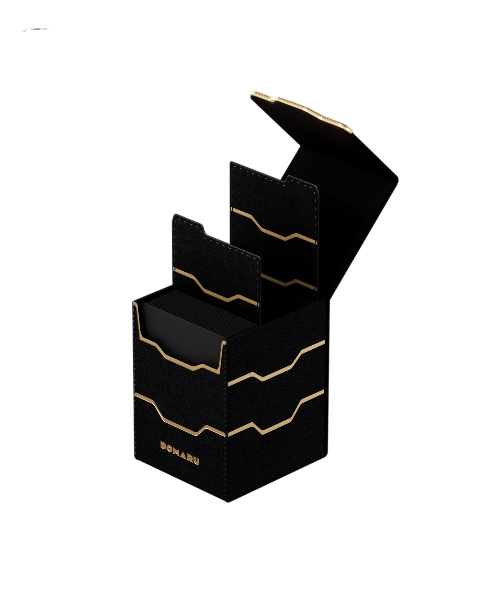 DOMARU Armory Collection Vertex 100+ Toploading Box - Obsidian