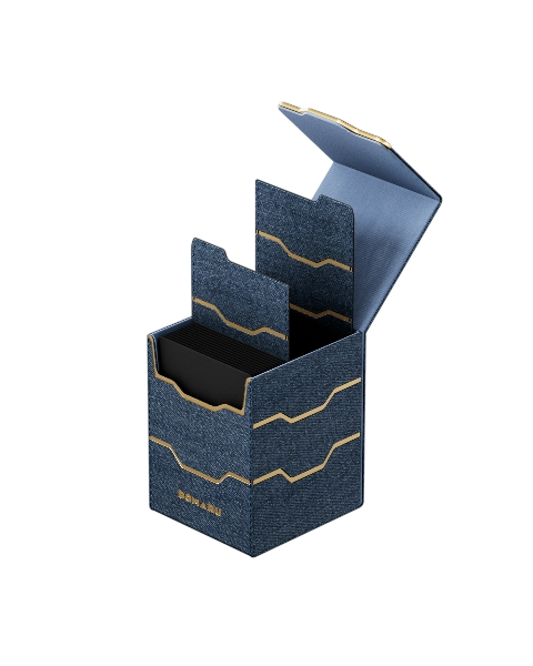 DOMARU Armory Collection Vertex 100+ Toploading Box - Lazulite