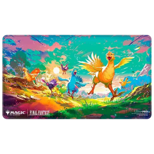 ULTRA PRO: MAGIC THE GATHERING: UNIVERSES BEYOND: FINAL FANTASY: Q4 HOLOFOIL PLAYMAT CHOCOBO